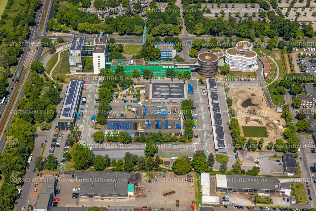 Gelsenkirchen250506245 | Luftbild, Gelsenwasser AG Campus, Wasserversorgungsunternehmen, Erle, Gelsenkirchen, Ruhrgebiet, Nordrhein-Westfalen, Deutschland
