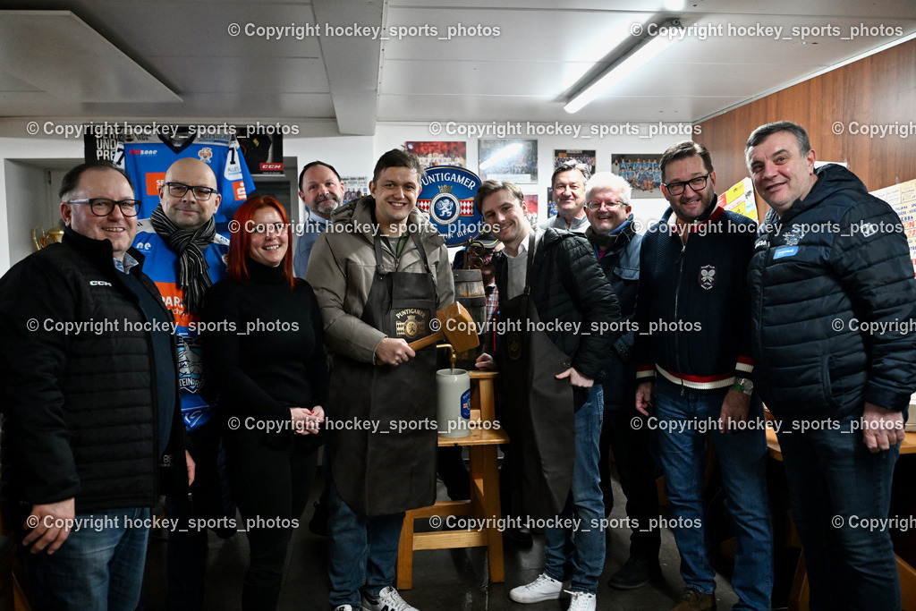 ESC Steindorf vs. ESV Ferlach  | VIP Raum Bieranstich ESC Steindorf, ESC Steindorf vs. ESV Ferlach , ESC Steindorf vs. ESV Ferlach  am 15.02.2026 in Steindorf (Ossiachersee Halle), Austria, (Photo by Bernd Stefan)