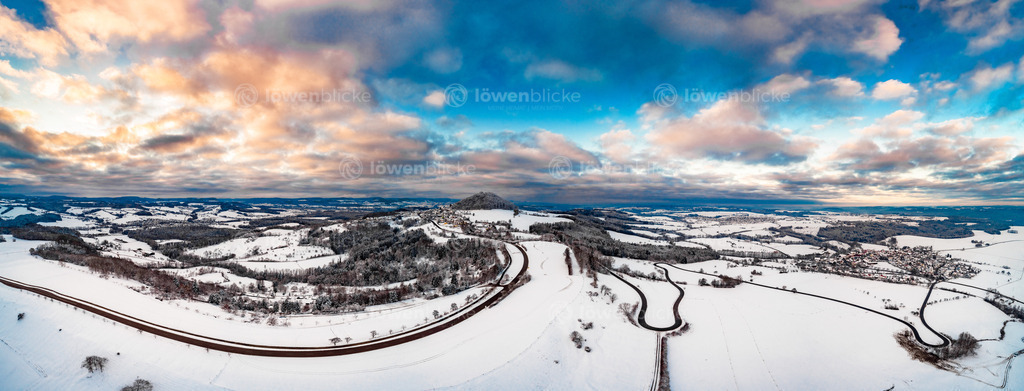 Verschneite Winterlandschaft auf dem Hohenstaufen | löwenblicke | shop