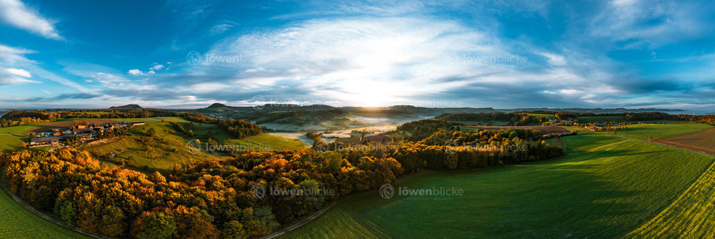 Sonnenaufgang am Albtrauf | löwenblicke | shop