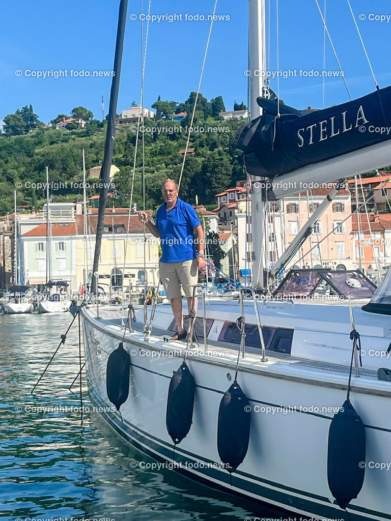 Franz Mittendorfer_ MYCS_ Boote_ 04.07.2024-16 | 04.07.2024, Schoerfling am Attersee, AUT, Boote Mittendorfer, MYCS, im Bild Franz Mittendorfer (Bootbauer)REPRO