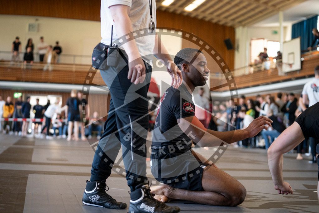 20240309PBB5975 | Fighters compete during the International Luta Livre (ILLCS) Spring Championship in Hannover, Germany, on March 9, 2024.