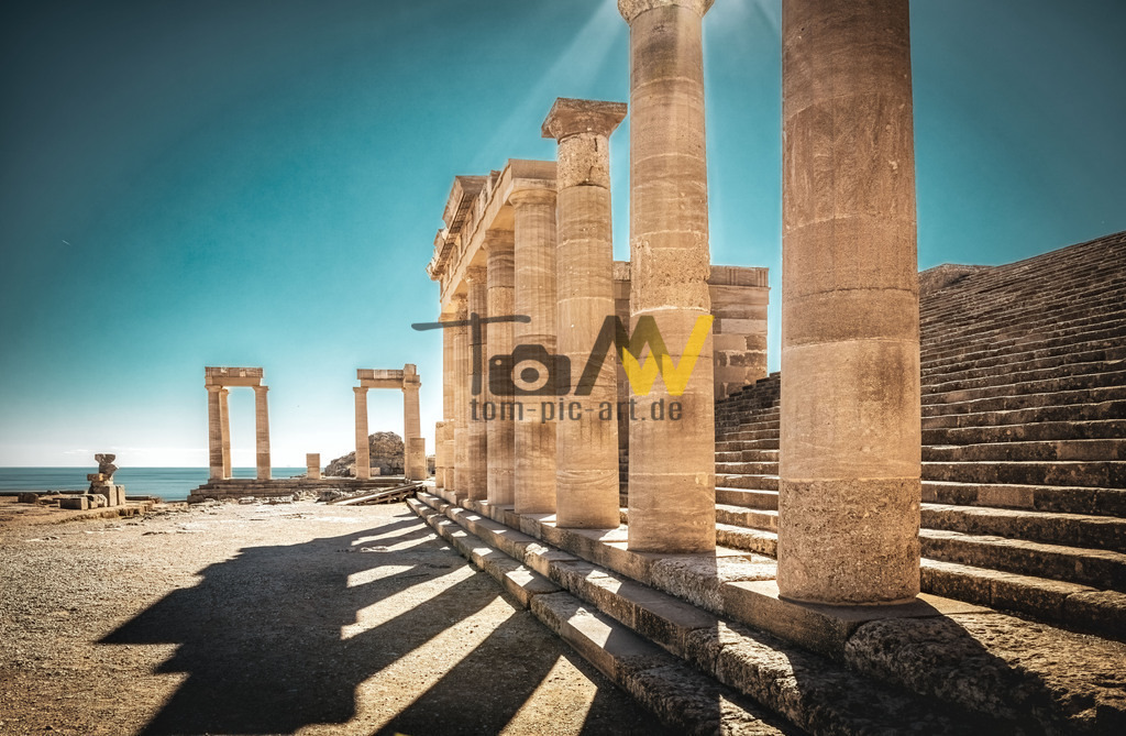 Die Säulen der Akropolis von Lindos - Rhodos GriechenlandSäulen der Akropolis von Lindos---Rhodos Griechenland | Hochauflösende und hochwertige Bilder und Fotos.Kommerzielle oder private Nutzung ✔ Bilder downloaden✔ Acryl ✔ Leinwand ✔ Poster ✔
 - Realisiert mit Pictrs.com