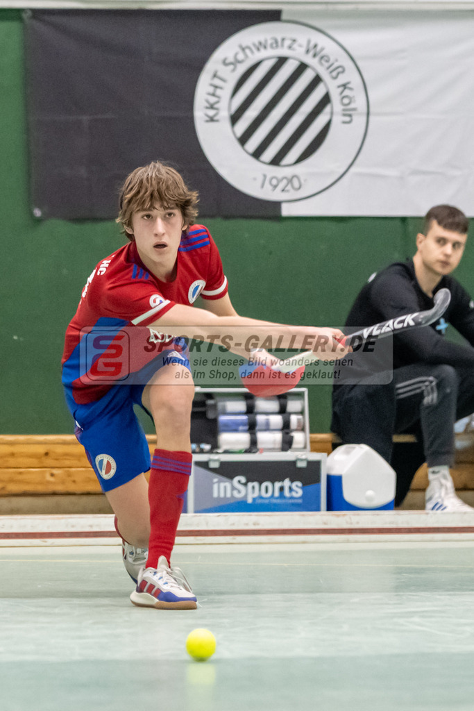 SFE_20230304_0034 | Deutsche Meisterschaft Männliche U16 Halle 2023 am 04.03.2023 in Köln (KTHC Stadion Rot-Weiss Köln Tennis and Hockey Club), Photo: Stephan Fehrmann 2022 (Sports-Gallery)