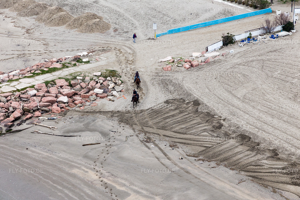 Luftbild: Ortsansicht in Lido delle Nazioni im Bundesland Emilia-Romagna in Italien. Foto: IMG_105933.jpg vom 11.04.2018 durch Werner Riehm/FLY-FOTO.de