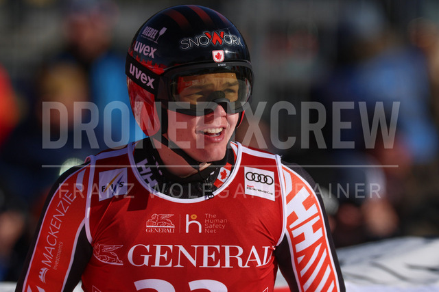 Audi FIS Ski World Cup: Men’s Slalom – Hahnenkamm Race, Kitzbuehel | Kitzbuehel, Austria, 25.Jan.26 - Alpine Skiing - FIS World Cup, Hahnenkamm Race, Slalom, men. The image shows READ Jeffrey (CAN, Atomic).