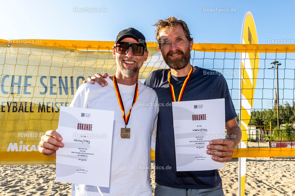 2023-00086456-DSBM-Deutsche-Senioren-Beach-Meisterschaft | Siegerehrung Platzierte DSBM 2023