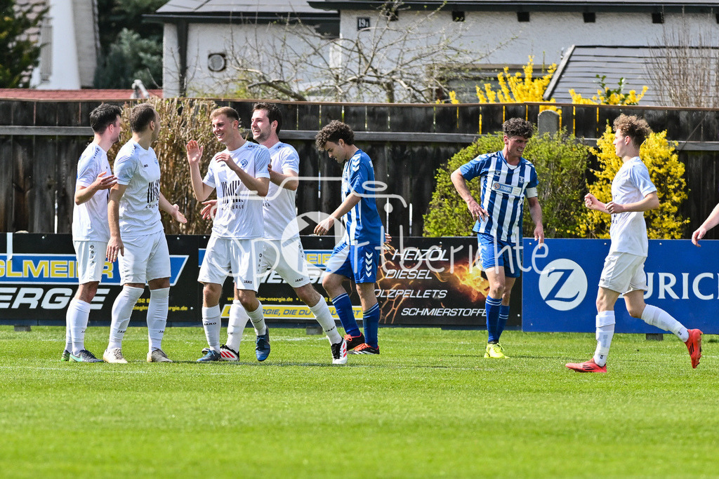 BC Aichach - TSV Inchenhofen | Jubel nach 1-0