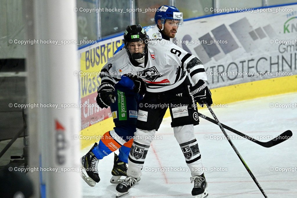 ESC Sparkasse Steindorf vs. LE Kings | #9 Morgenstern Niklas LE Kings, ESC Sparkasse Steindorf vs. LE Kings, ESC Sparkasse Steindorf vs. LE Kings am 01.11.2025 in Steindorf (Ossiachersee Halle), Austria, (Photo by Bernd Stefan)