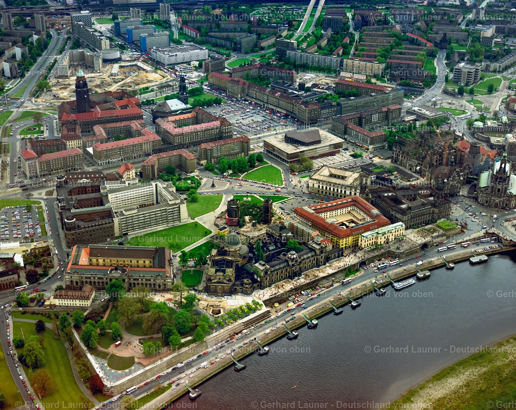 9300200 | Hofkirche Dresden vor dem Wiederaufbau