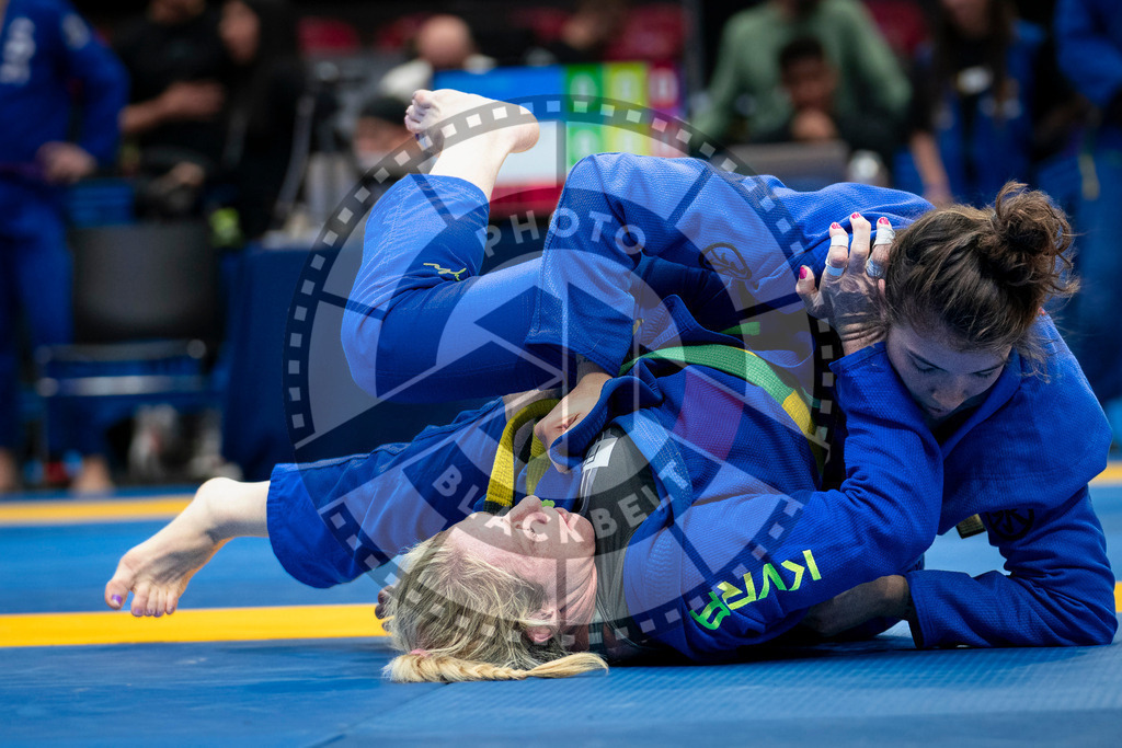 20240126PBB1782 | Fighters compete during the Brazilian Jiu-Jitsu European Championship of the IBJJF in Paris, France, on January 26, 2024.