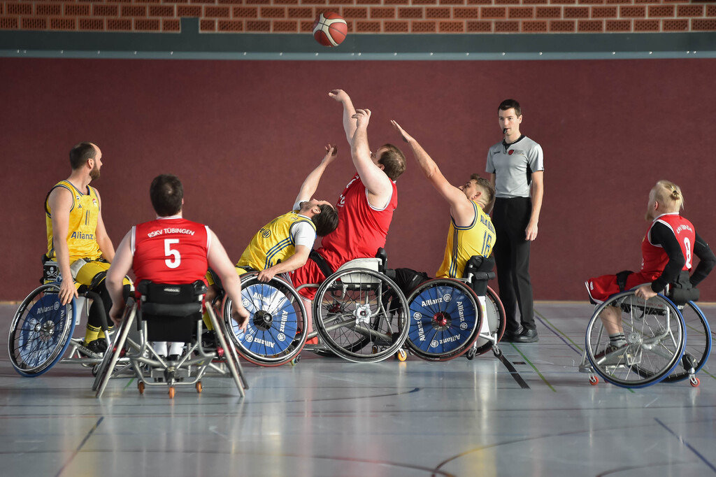 2024-11-23-0625 | RSKV Tuebingen vs. Alba Berlin, Rollstuhlbasketball, 2. Bundesliga Sued, 5. Spieltag, Saison 2024/2025, 23.11.2024, Foto: Ralph Kunze - Realisiert mit Pictrs.com
