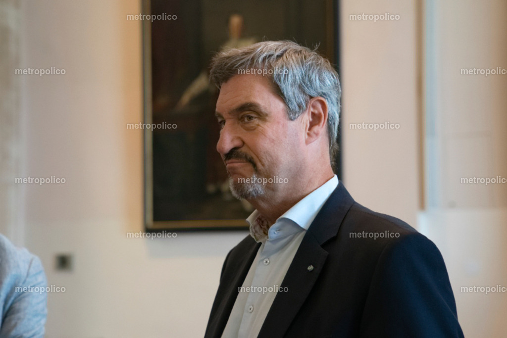 Markus Söder im Steinernen Saal (Bayerischer Landtag) (7) | Metropolico