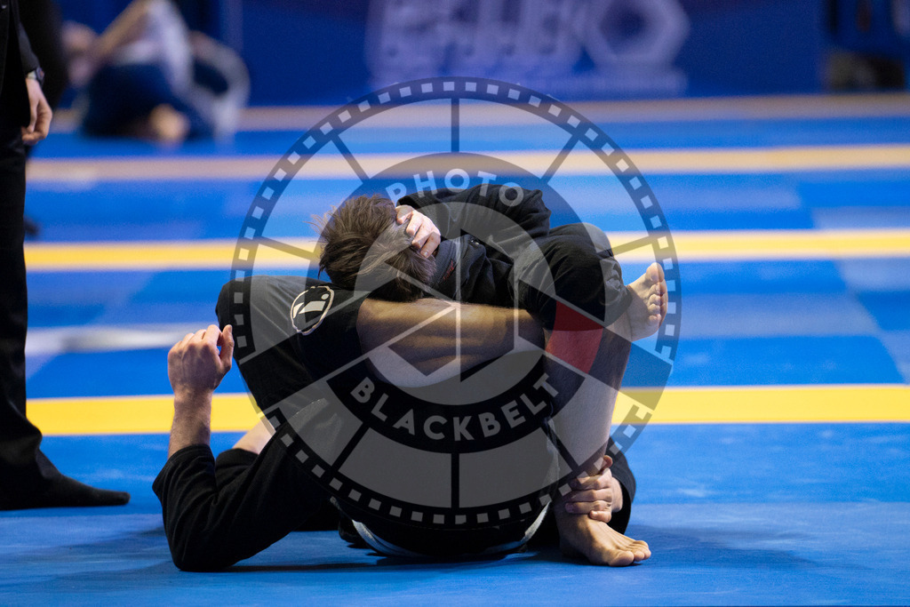 20240119PBB0964 | Fighters compete during the IBJJF European Championship in Paris, France, on January 19, 2024.
