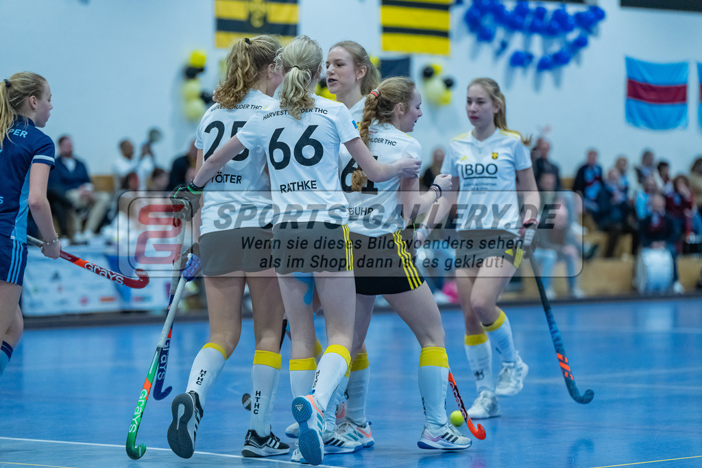 HK_20240303_108884 | 1. Halbfinale Deutsche Meisterschaft WU16 am 3.3.2024 Halle DHC, Düsseldorf ,