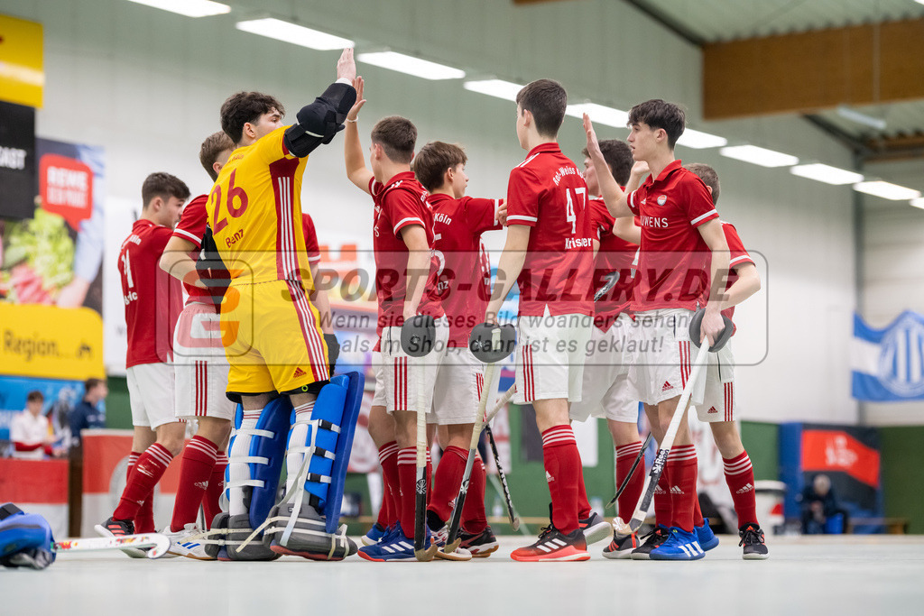 SFE_20230305_0014 | Deutsche Meisterschaft Männliche U16 Halle 2023 am 05.03.2023 in Köln (KTHC Stadion Rot-Weiss Köln Tennis and Hockey Club), Photo: Stephan Fehrmann 2022 (Sports-Gallery)