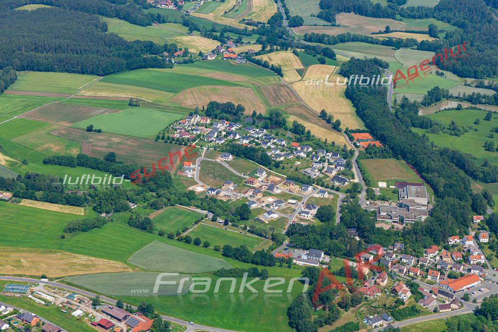 aktuelles Luftbild von  Creussen  - Luftaufnahme wurde 2019 von https://frankenair.de mittels Flugzeug (keine Drohne) erstellt.