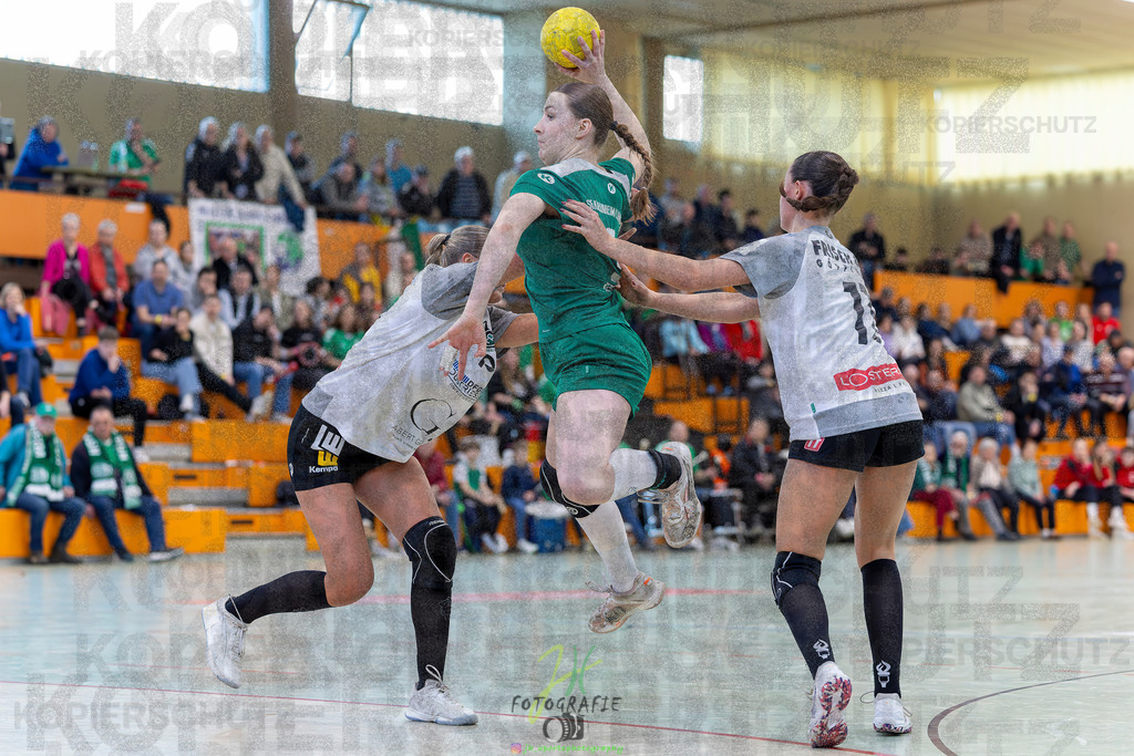 Jugendbundesliga wJA, Pokalrunde, HSG Kleenheim/Langgöns - Frisch Auf Göppingen | Jugendbundesliga wJA, Pokalrunde, HSG Kleenheim/Langgöns - Frisch Auf Göppingen am 28.02.2026 in Oberkleen (Weidig-Halle)Photo © 2026 - Jörg Heinrich - Realisiert mit Pictrs.com