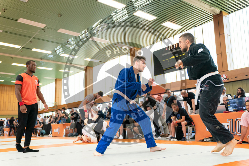 20230624PBB_1780 | Athletes compete during the Grappling Industries BJJ Competition in the Siemensstadt sport club in Berlin, Germany, on June 24, 2023.