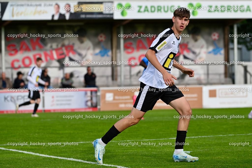 SAK vs. SV Spittal Drau 1921 | #10 Moritz Müller SV Spittal, SAK vs. SV Spittal Drau 1921, SAK vs. SV Spittal Drau 1921 am 23.05.2025 in Klagenfurt (Sportpark Welzenegg), Austria, (Photo by Bernd Stefan)