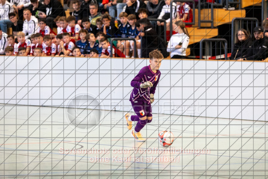 20251213_103734_0087 | FC Augsburg - SGM Do/Rei U1427. internationaler Prinzing Junior Cup in der Donzdorfer Lautertalhalle - 13.12.2025,Foto: PhotoPeet-Sportfotografie/Peter Harich