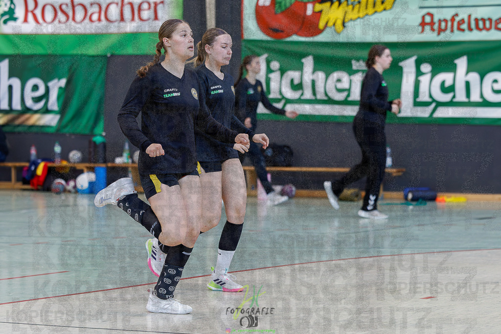 Quali-Turnier JBL wJA; HC Rödertal - HSG Kleenhein/Langgöns | Quali-Turnier JBL wJA; HC Rödertal - HSG Kleenhein/Langgöns am 31.05.2025 in Oberkleen (Weidig-Halle)Photo © 2025 - Jörg Heinrich - Realisiert mit Pictrs.com