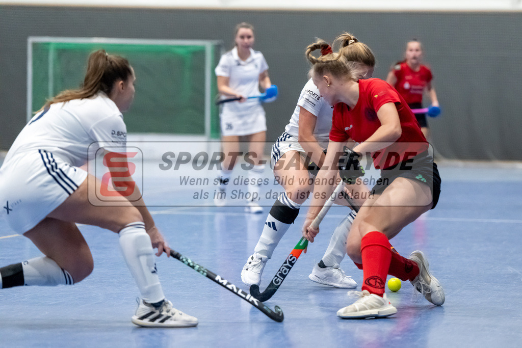 HK_20250111_101400 | 1. Bundesliga Halle Damen Düsseldorfer Hc - Club Raffelberg am 11.1.2025 Halle DHC, Düsseldorf ,