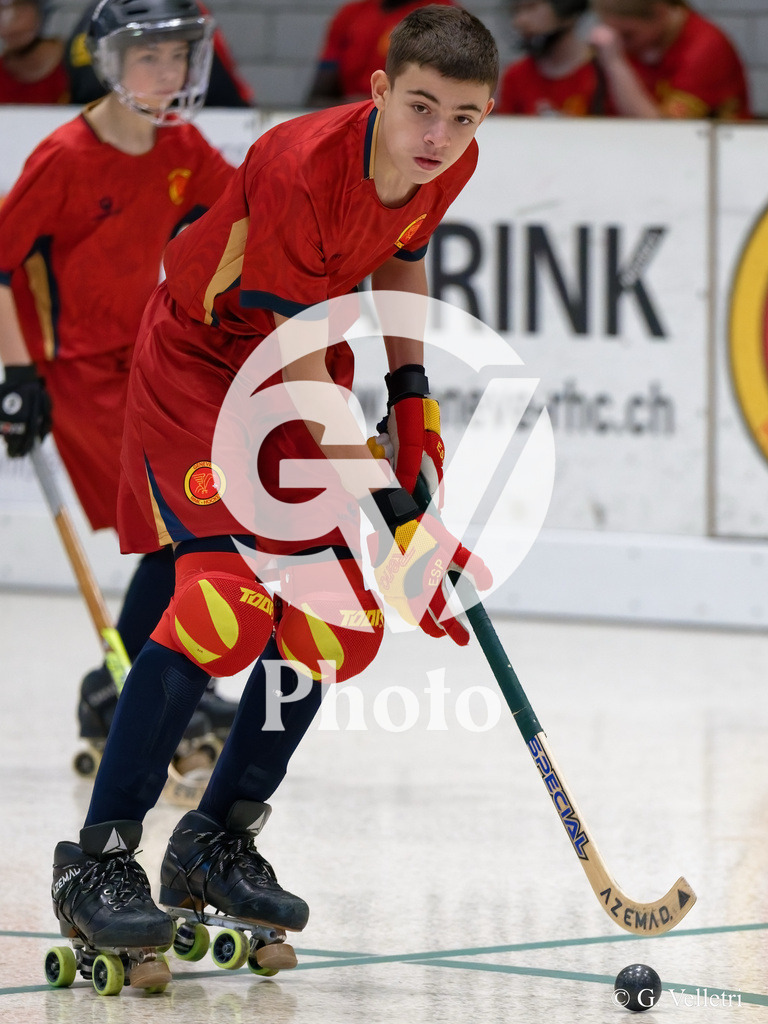 U17  - Geneve RHC B v Geneve RHC A  |  during the U17  match between Geneve RHC B and Geneve RHC A  at Centre sportif de la queue d'arve in Geneve, Switzerland