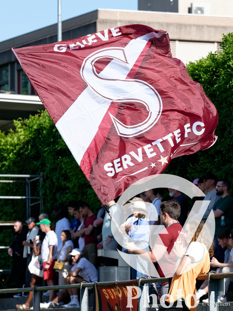 Lancy FC  v Servette FC M-21  - 1ere ligue Classic  | Geneva, Switzerland - April 25 : during the 1ere ligue Classic  match between Lancy FC  and Servette FC M-21  at Stade de Marignac on April 25 , 2026 in Geneva, Switzerland.