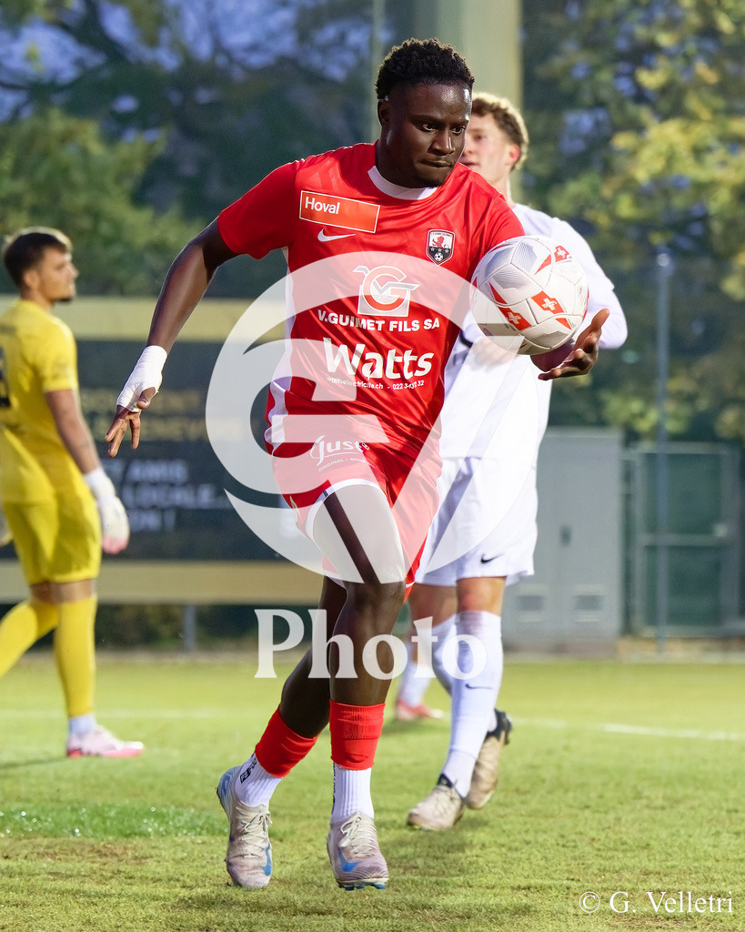 Promotion League - FC Grand-Saconnex v FC Rapperswil | during the Promotion League game between FC Grand-Saconnex and FC Rapperswil at Stade du Blanché in Grand-Saconnex, Suisse