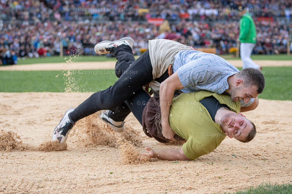 Schwingen -  ESAF Sonntag 2025 | Mollis, 31.8.25, Schwingen - ESAF Sonntag.