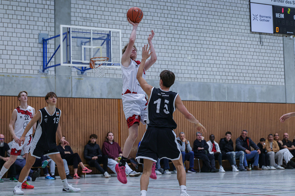 JBBL BAYER GIANTS vs Team BonnKöln RAG-43 | Fotos von Basketballspielen aus dem Raum NRW fotografiert von Gero Mueller-Laschet und Daniel Schaefer - Realisiert mit Pictrs.com