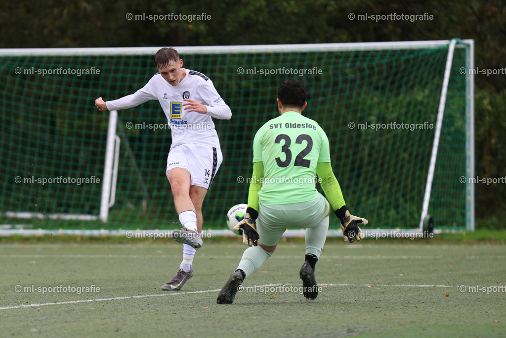 Fußball I Herren I Saison 2025/2026 I Landesliga Holstein I 14. Spieltag I SVT Bad Oldesloe - TSV Pansdorf | ml-sportfotografie - Realisiert mit Pictrs.com