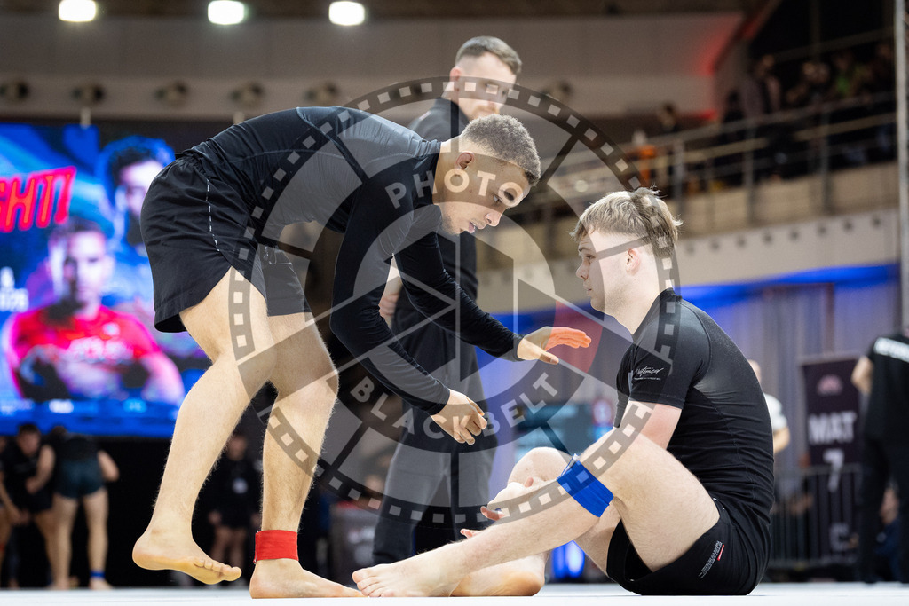 20260214PBB3956 | Fighters compete during the ADCC European Trials  competition day 1 in Belgrade, Serbia, on February 14, 2026.