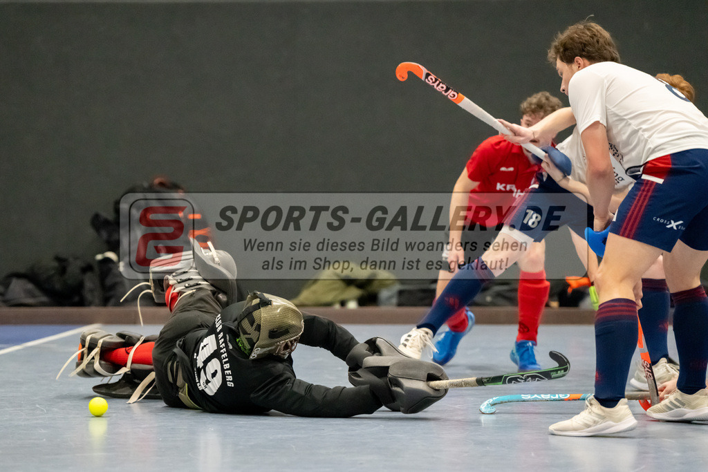HK_20250201_102132 | 2. Bundesliga Halle Herren Düsseldorfer HC - Club Raffelberg am 1.2.2025 Halle am Seestern, Düsseldorf ,