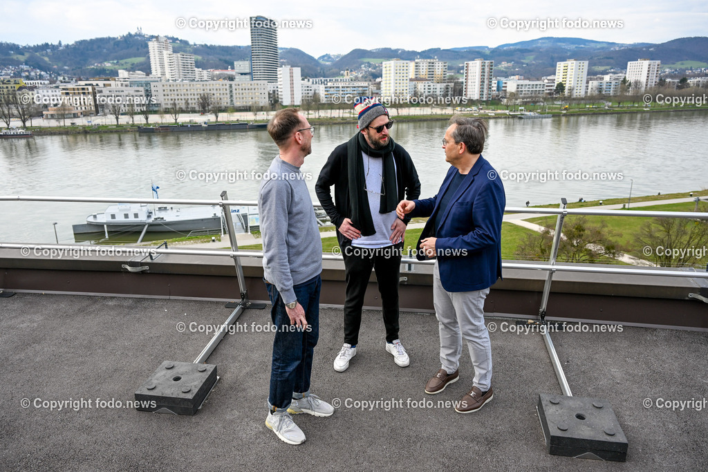 Lido Sounds Festival Linz 2023_ Orgateam_ 23.03.2023-18 | 23.03.2023, Linz, AUT, Brucknerhaus, Donaulaende, im Bild Lido Sounds Festival Linz 2023, Orgateam