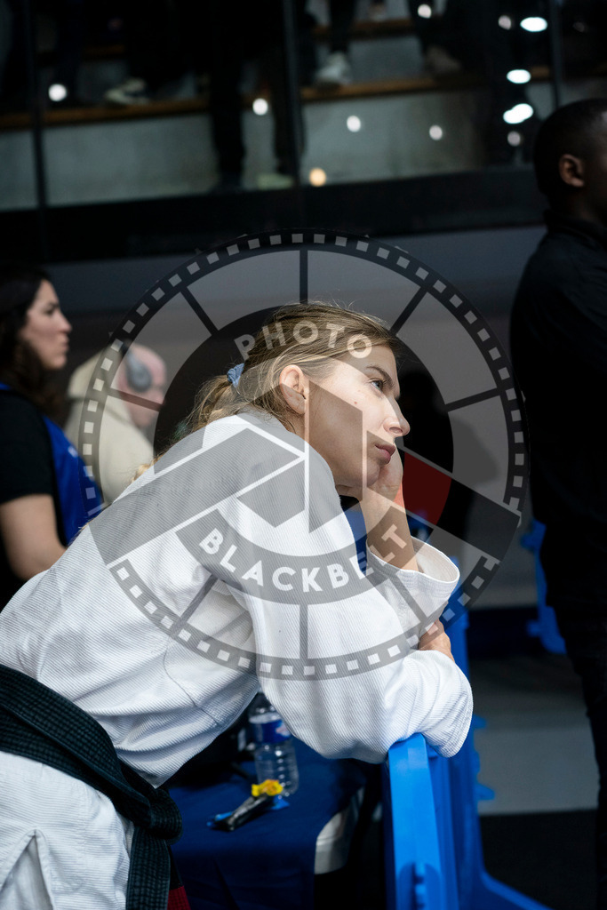 20240126PBB0911 | Fighters compete during the Brazilian Jiu-Jitsu European Championship of the IBJJF in Paris, France, on January 26, 2024.