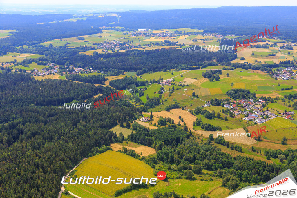 Die Luftaufnahme Muehlbuehl - Nagel wurde vom UL-Flugzeug (keine Drohne) aus fotografiert.Hohe Druck- Auflösung-die Geschenkidee!