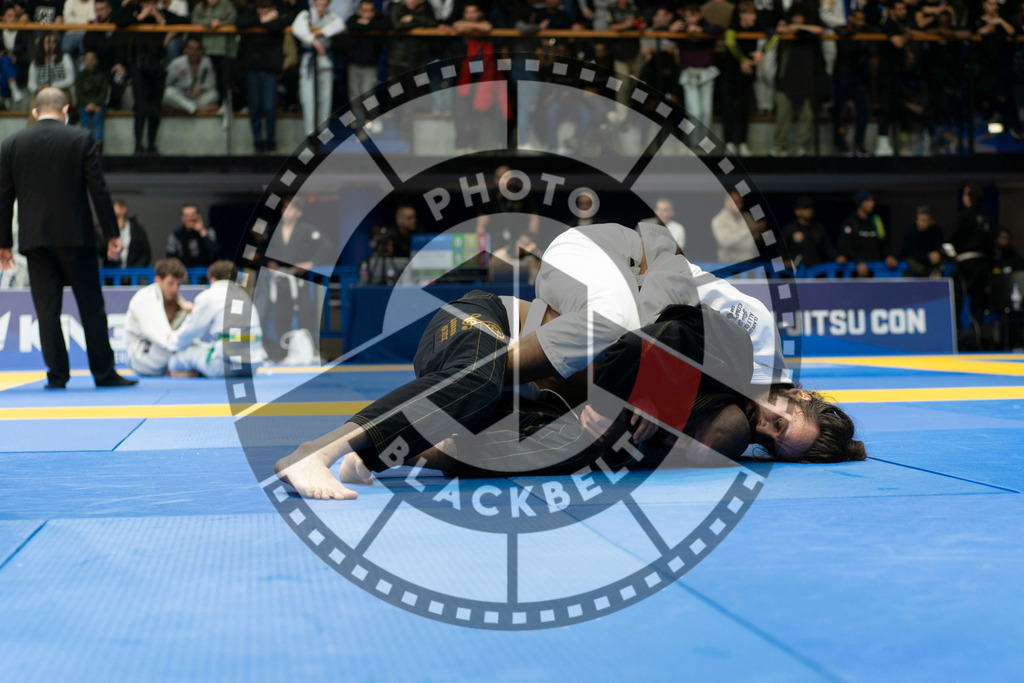 20240119PBB2908 | Fighters compete during the IBJJF European Championship in Paris, France, on January 19, 2024.
