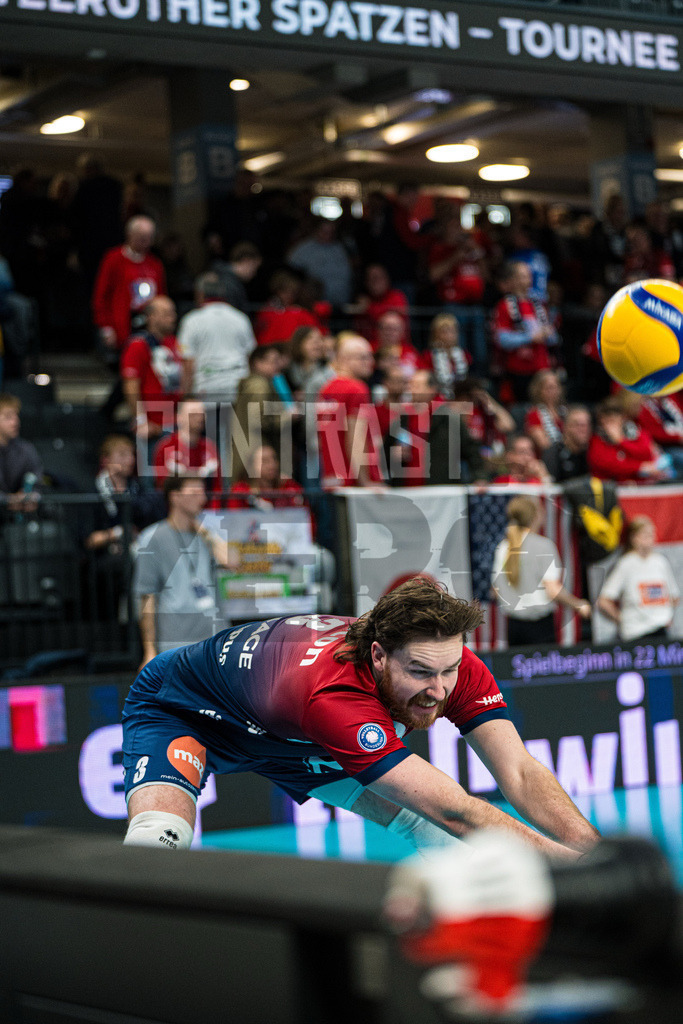 Volleyball I Herren I Saison 2025/2026 I DVV Pokal I Halbfinale I SVG Lüneburg - SWD powervolleys Düren | CONTRAST ZERØ MEDIA - Realisiert mit Pictrs.com
