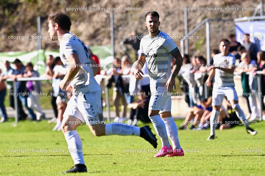 ATUS Velden vs. ASKÖ Köttmannsdorf 7.10.2023 | #10 Adis Ajkic Köttmannsdorf, ATUS Velden vs. ASKÖ Köttmannsdorf 7.10.2023, ATUS Velden vs. ASKÖ Köttmannsdorf am 07.10.2023 in Velden (Wald Arena Velden), Austria, (Photo by Bernd Stefan)