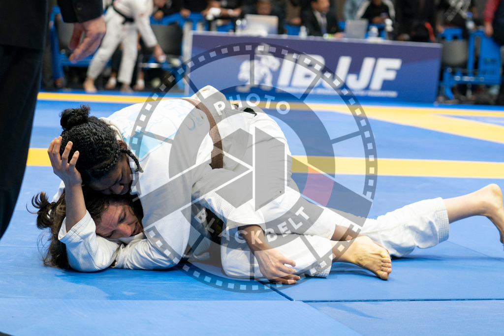 20240124PBB02585 | Fighters compete during the second day of the IBJJF European Championship in Paris, France, on January 24, 2024.