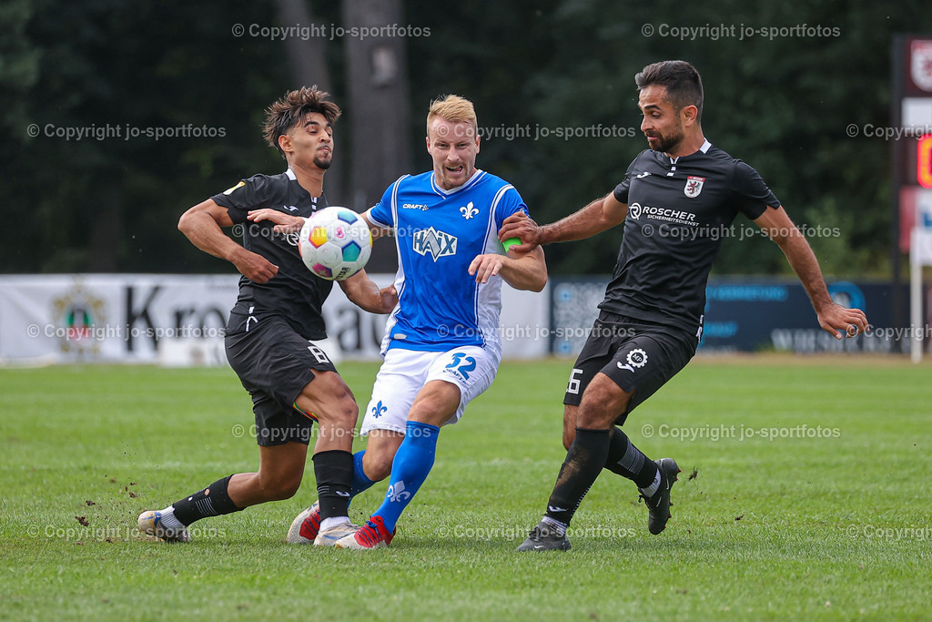 Giessen_Darmstadt (167) | 16.07.2023; Testspiel; Waldstadion Gießen; FC Gießen - SV Darmstadt 98; Ergebnis: 2:0 (0:0)
