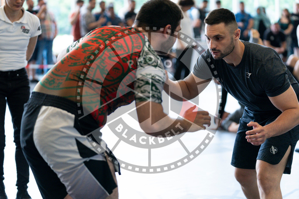 20240608PBB03052 | Fighters compete during the ILLCS VII summer edition luta livre competition in Hannover, Germany, on June 8, 2024.