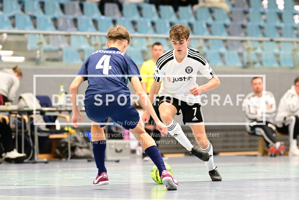 Futsal I A-Junioren I Saison 2023-2024 I NORDFV I Regionalmeisterschaft I TSV Pansdorf - SV Arminia Vechelde I 10.02.2024 I 31143 | Der Sportfotograf. - Realisiert mit Pictrs.com