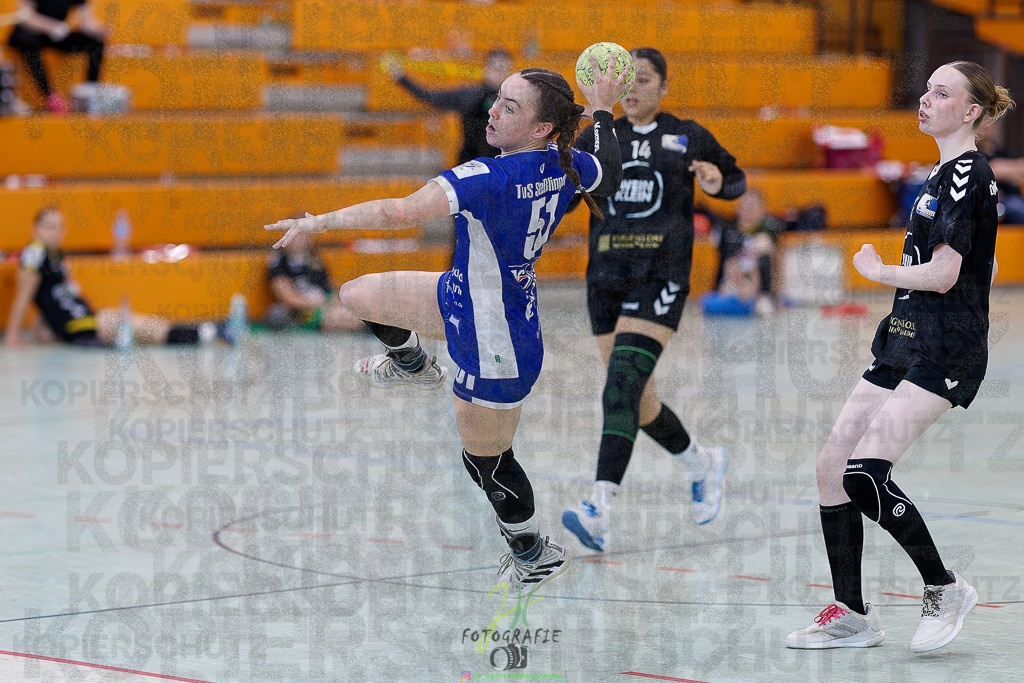 Quali-Turnier JBL wJA; DJK SF Budenheim - TuS Steißlingen | Quali-Turnier JBL wJA; DJK SF Budenheim - TuS Steißlingen am 31.05.2025 in Oberkleen (Weidig-Halle)Photo © 2025 - Jörg Heinrich - Realisiert mit Pictrs.com