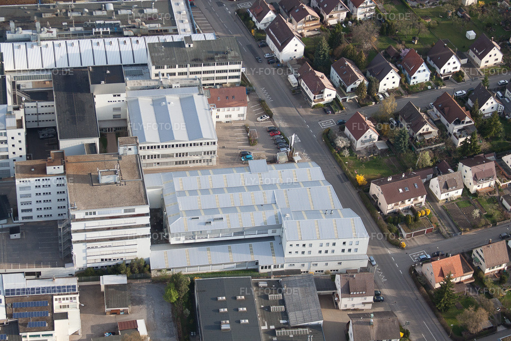 Luftbild: Dieselstr im Ortsteil Eltingen in Leonberg im Bundesland Baden-Württemberg in Deutschland. Foto: IMG_39066.jpg vom 03.04.2011 durch Werner Riehm/FLY-FOTO.de