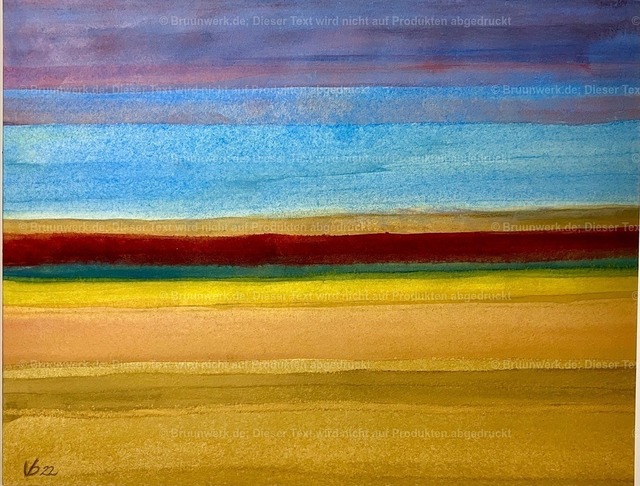 November in Auerbach  2022 | November in Auerbach 2022, Aquarell und Pastell auf Hahnemühle -Bütten 200g/qm, 33,5x27 cm - Realisiert mit Pictrs.com