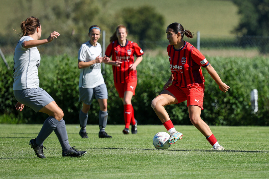 Fußball I FRAUEN I Saison 2025-2026 I Freundschaftsspiel I FC Loppenhausen - 1FC Heidenheim 1846 II I_250831_8641 | Fotopresso – Sportfotografie in Heidenheim & Umgebung. Professionelle Sportfotografie für unvergessliche Momente. Dynamische Action-Shots, emotionale Szenen & hochwertige Bilder. - Realisiert mit Pictrs.com