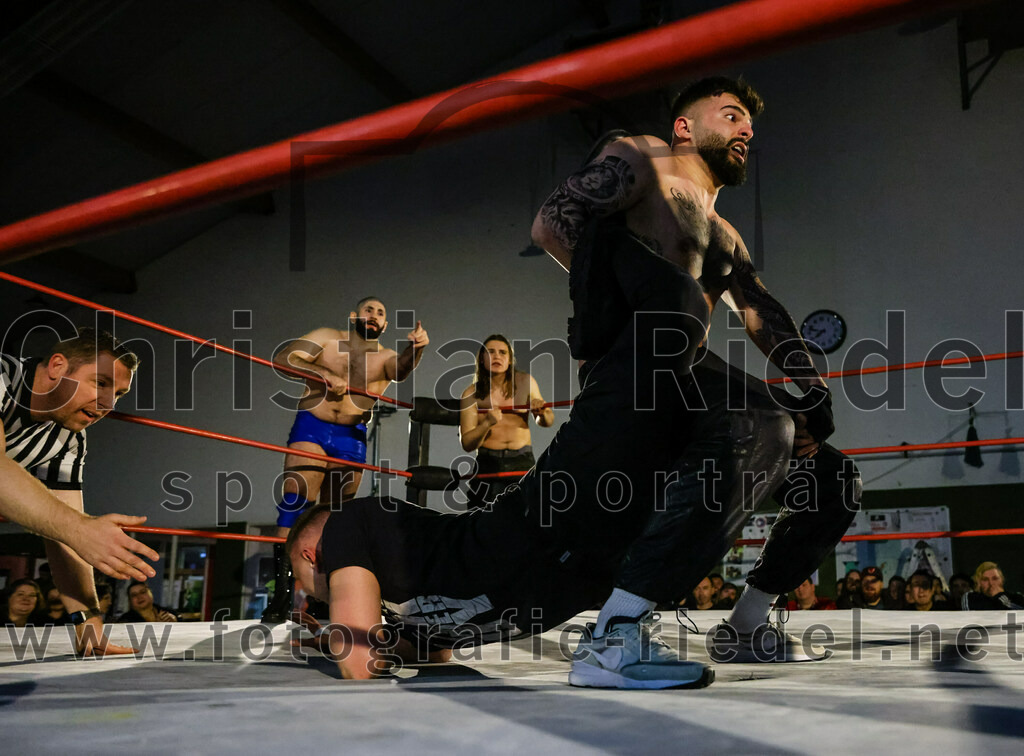 2023-03-11_135_EWS_Wrestling_ERDING | Erding, Deutschland, 11.03.2023:
Wrestling, Saison 2023, EWS Wrestling ERDING

Foto: Christian Riedel / fotografie-riedel.net